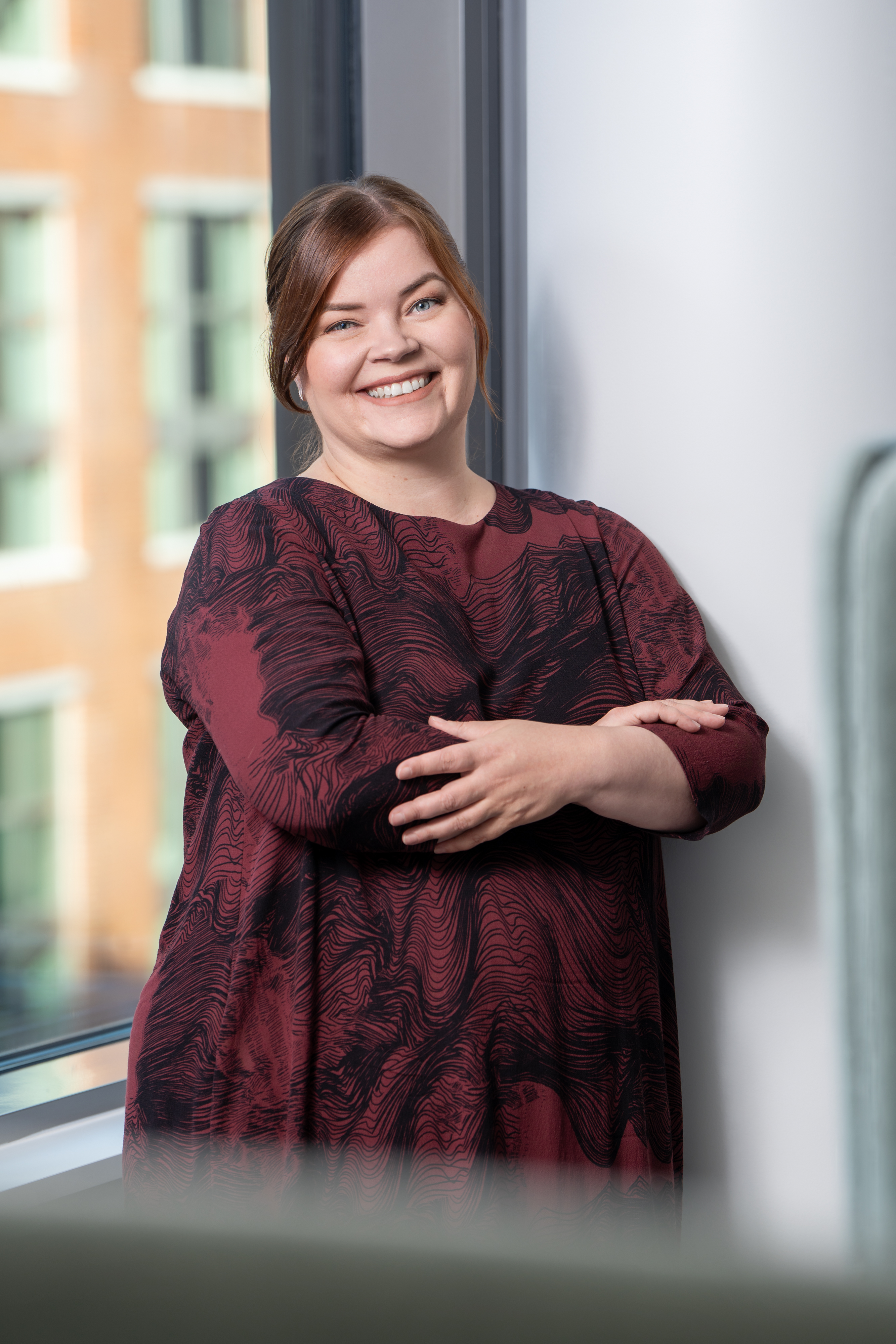 Hymyilevä Maiju Seppälä