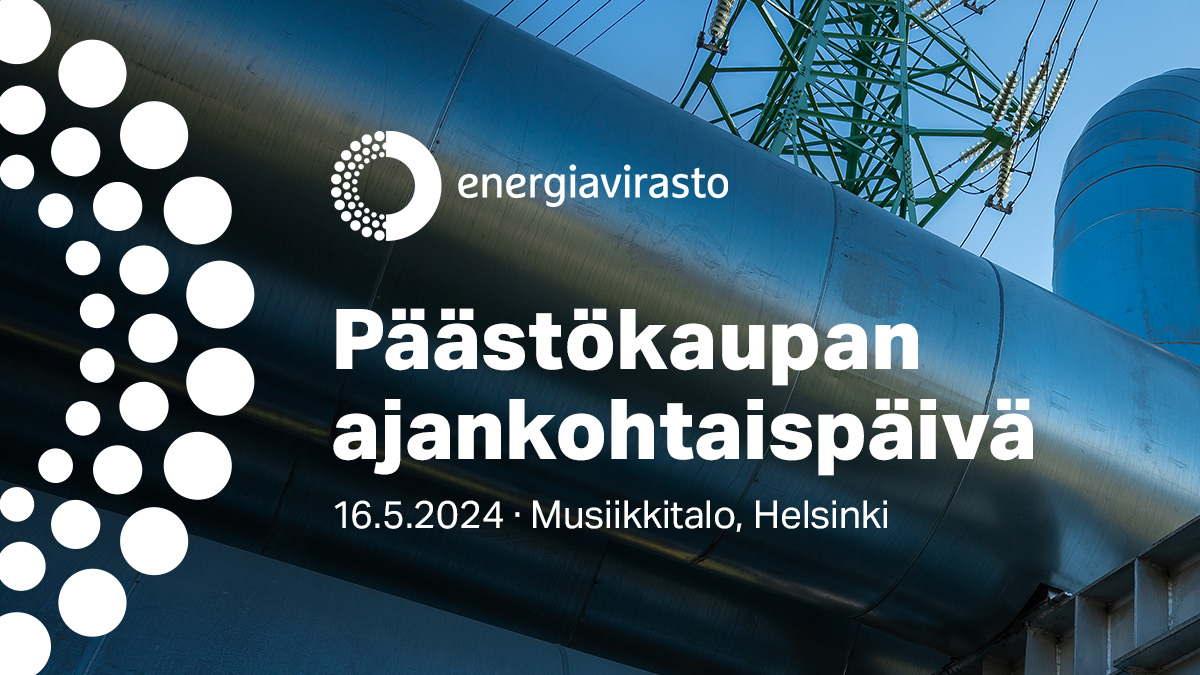 Energiaviraston Päästökaupan ajankohtaispäivä Musiikkitalossa 16.5.2024